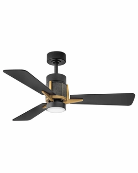 Atticus 42" LED Smart Fan Matte Black best small fans for home and travel