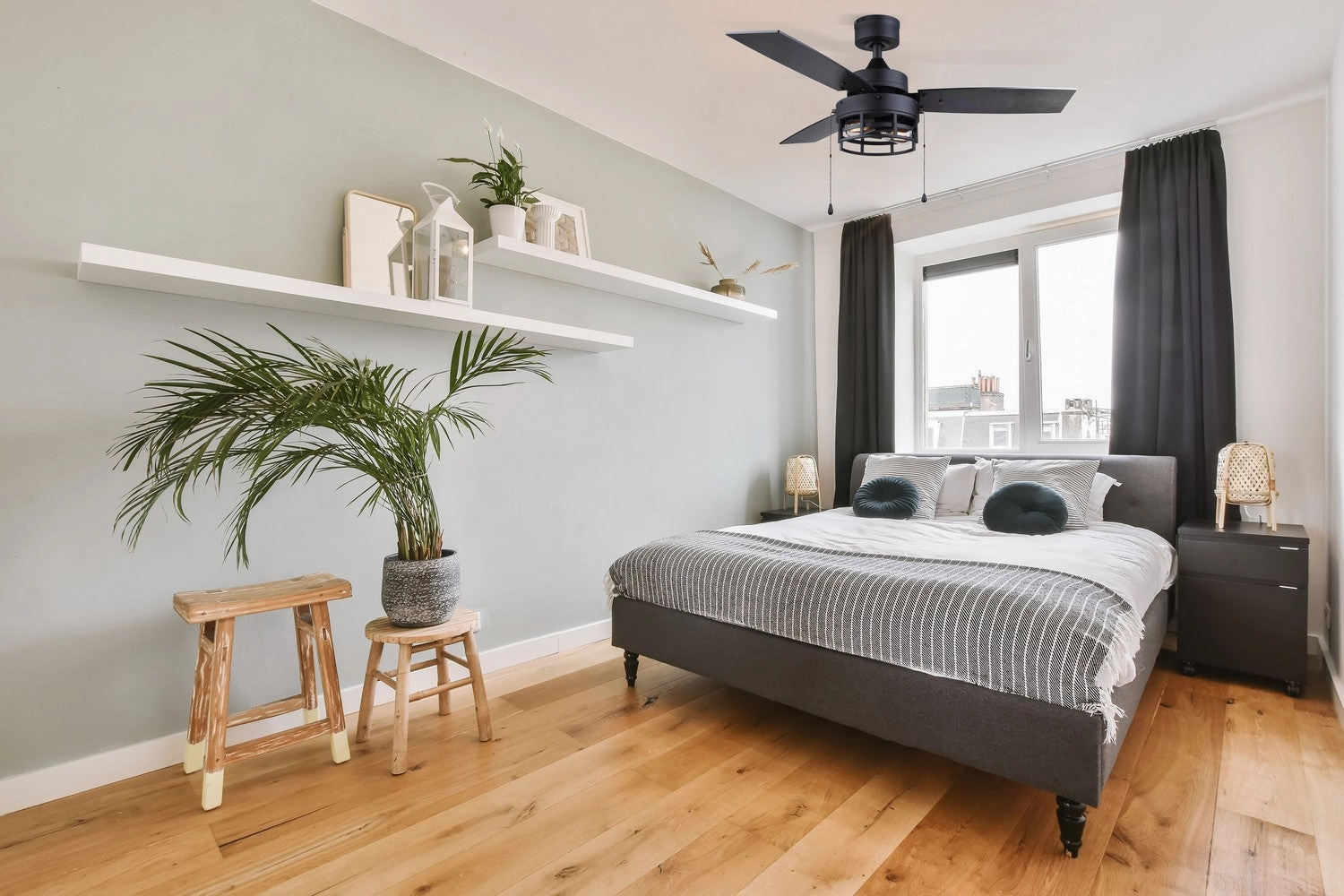 Attley 42"Ceiling Fan Matte Black
