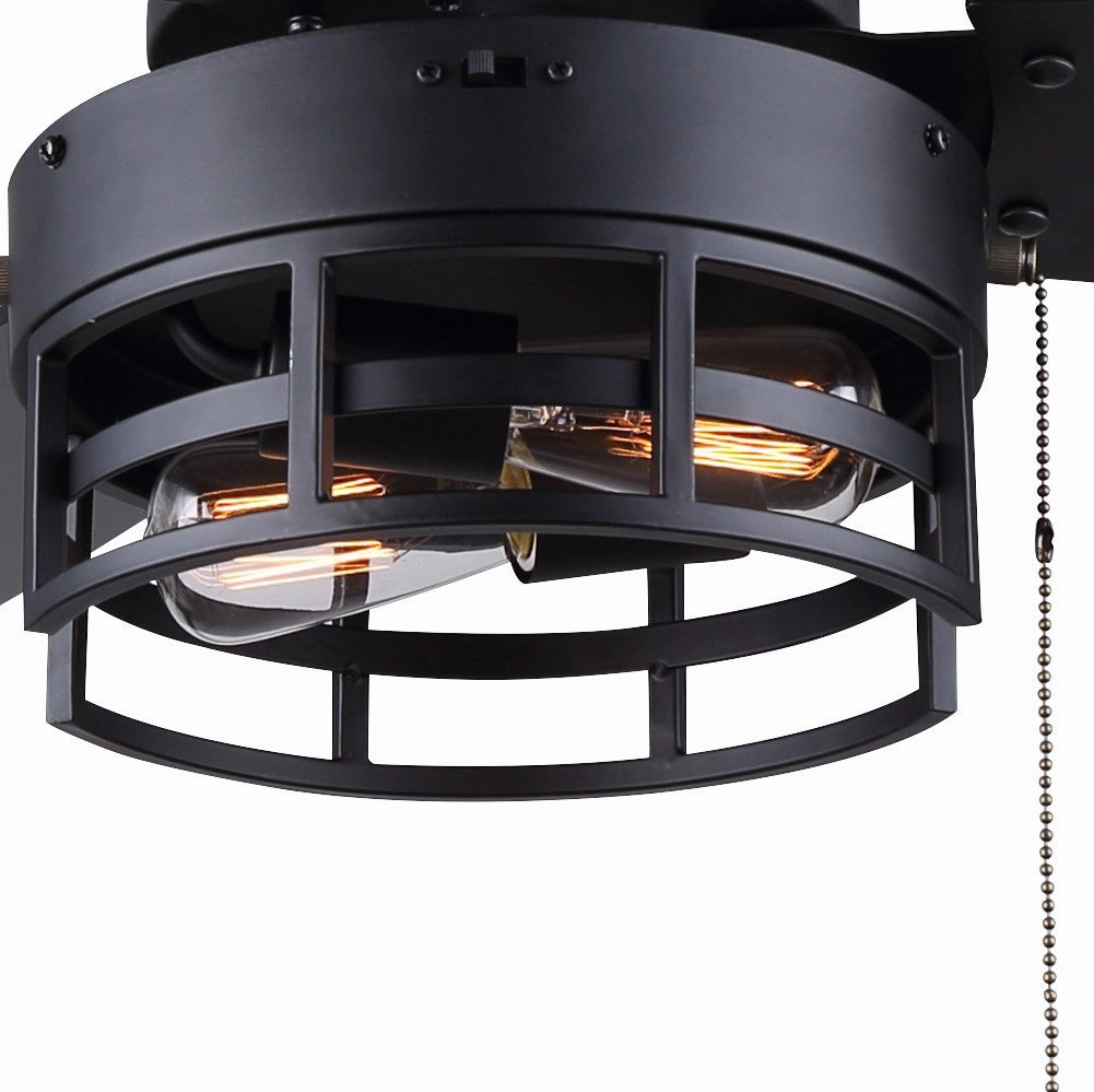 Attley 42"Ceiling Fan Matte Black