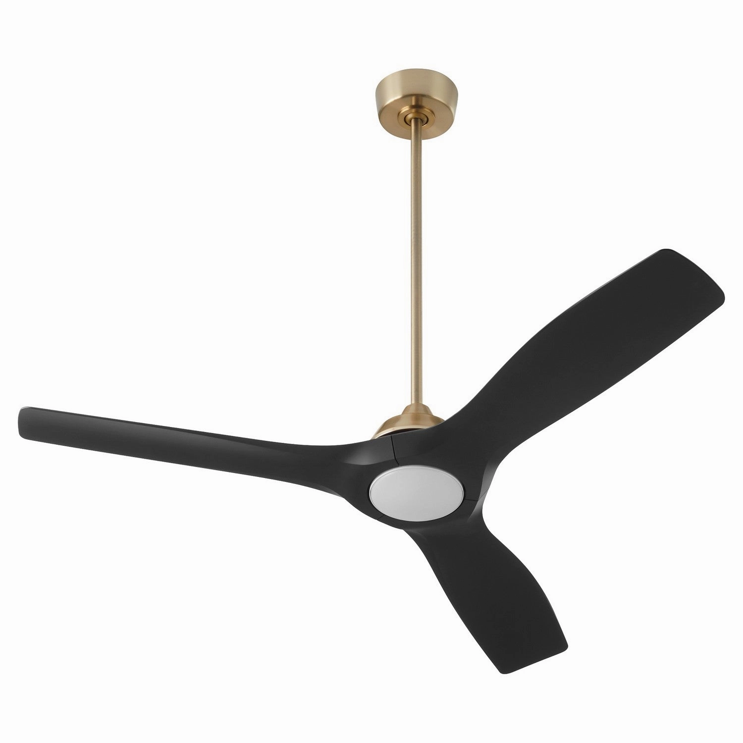 Avalon 52" Ceiling Fan Aged Brass / Black