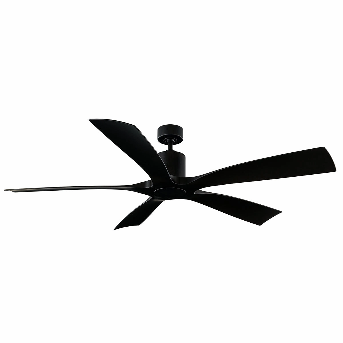 Aviator 70 70"Ceiling Fan Matte Black weatherproof fans for outdoor environments