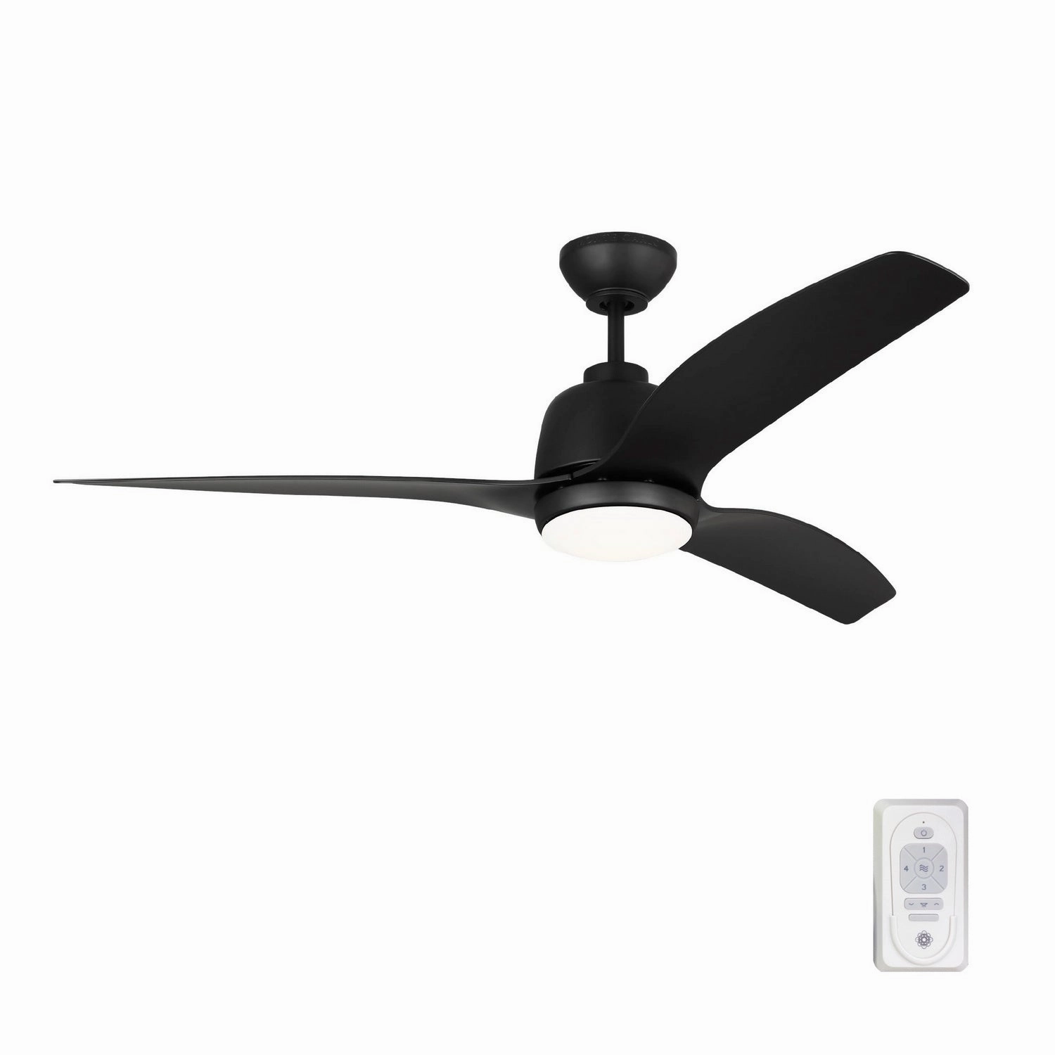 Avila 54"Ceiling Fan Midnight Black