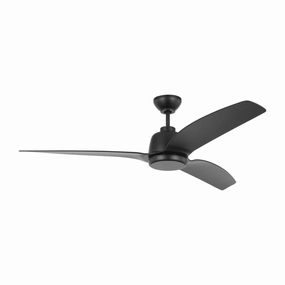Avila 60"Ceiling Fan Midnight Black outdoor exterior fans for patio cooling