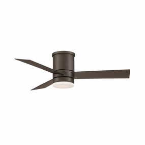 Axis 44"Ceiling Fan Matte Black space-saving huggers with modern style