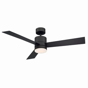 Axis 52"Ceiling Fan Bronze compact medium fans for desks and counters