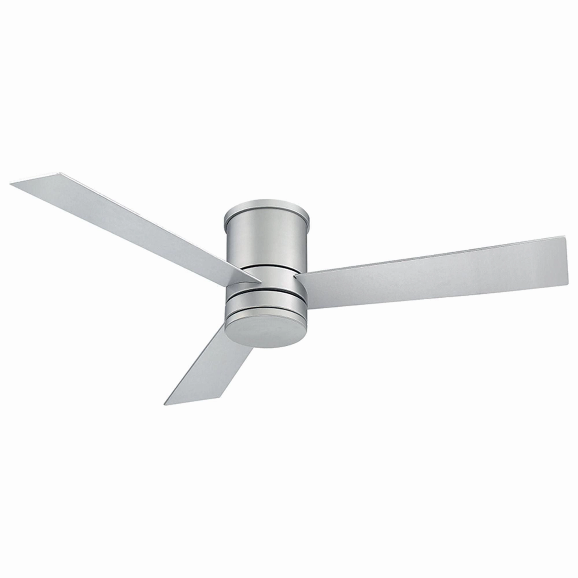 Axis Indoor/Outdoor 3-Blade 52" Smart Flush Mount Ceiling Fan with LED Light Kit and Remote Control