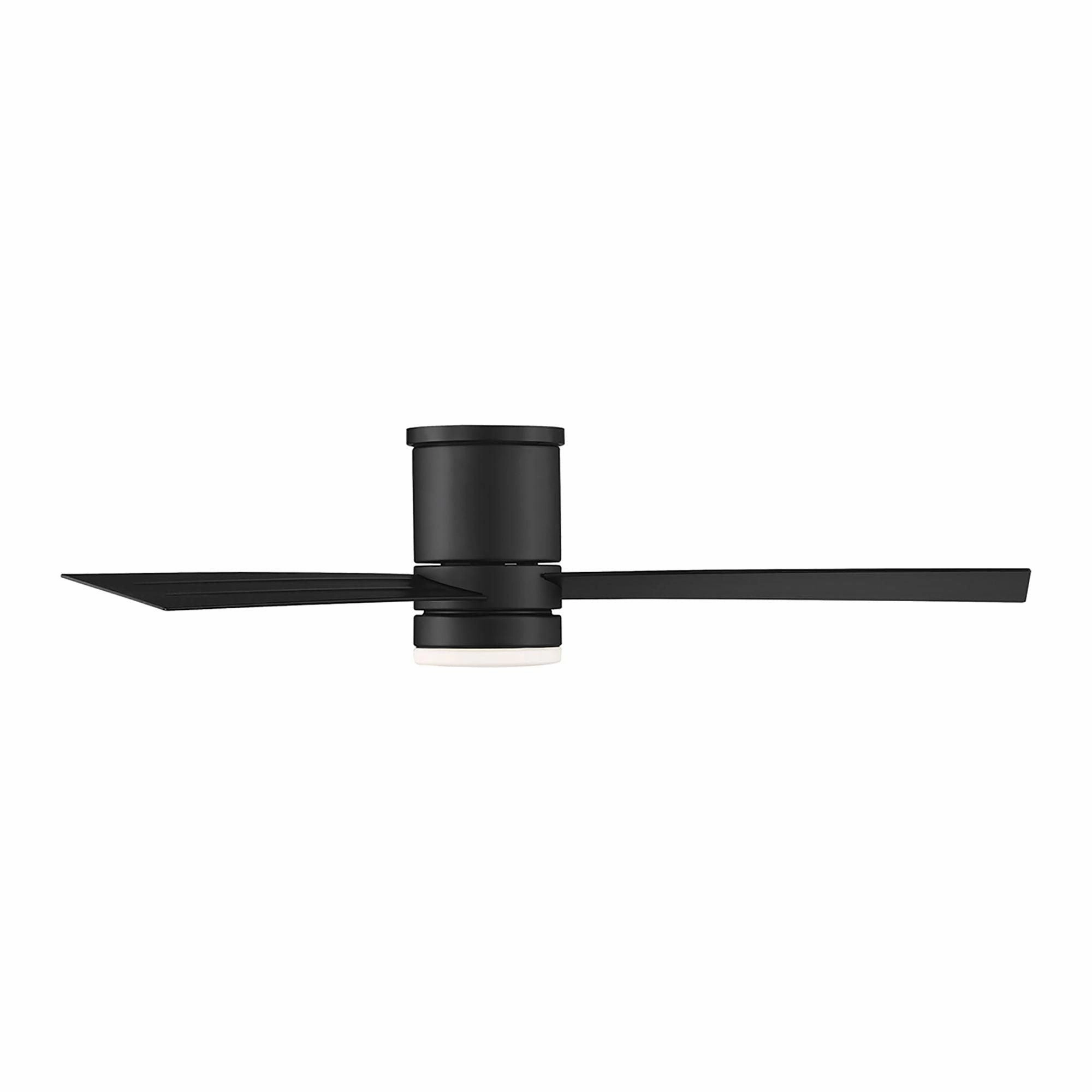 Axis Indoor/Outdoor 3-Blade 52" Smart Flush Mount Ceiling Fan with LED Light Kit and Remote Control