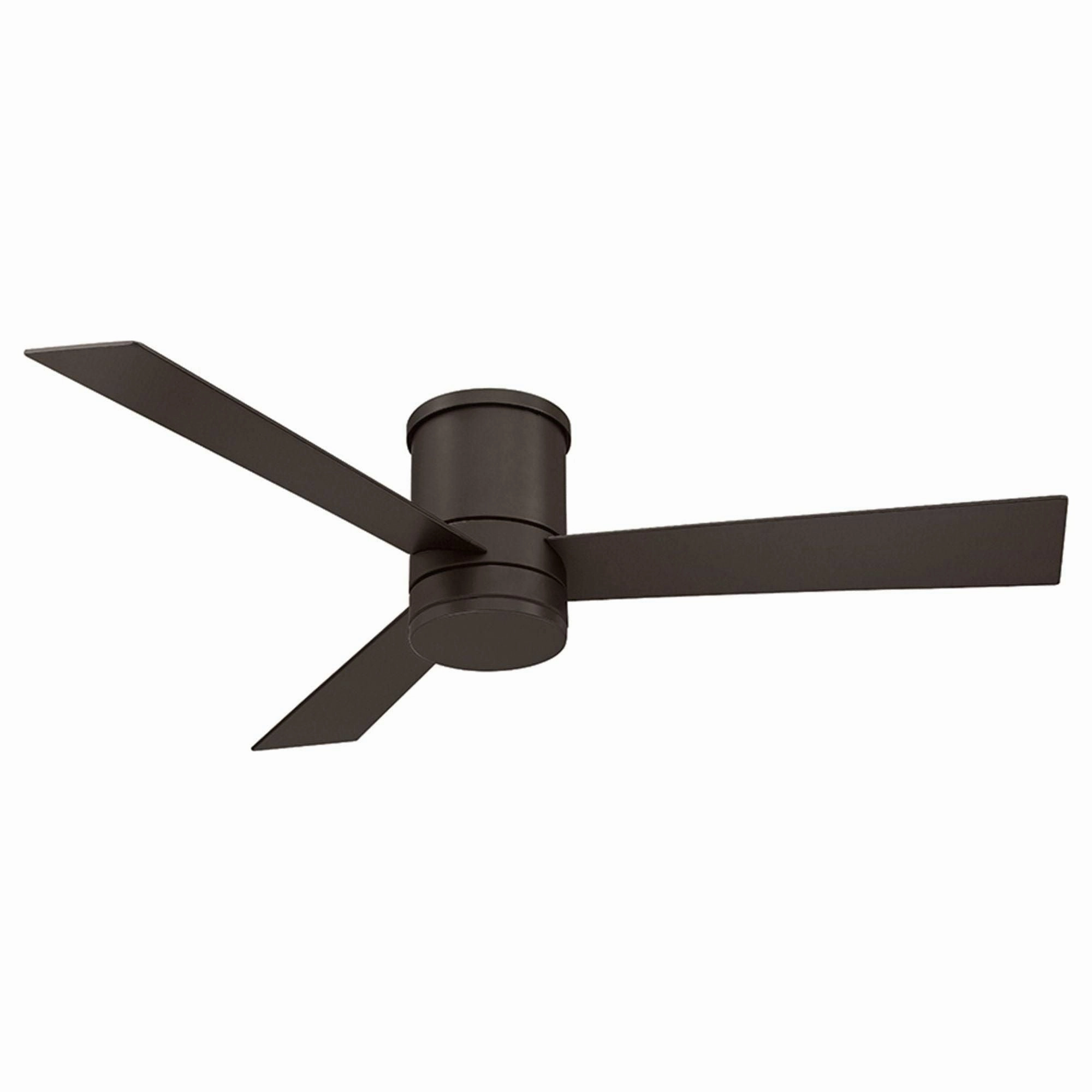 Axis Indoor/Outdoor 3-Blade 52" Smart Flush Mount Ceiling Fan with LED Light Kit and Remote Control