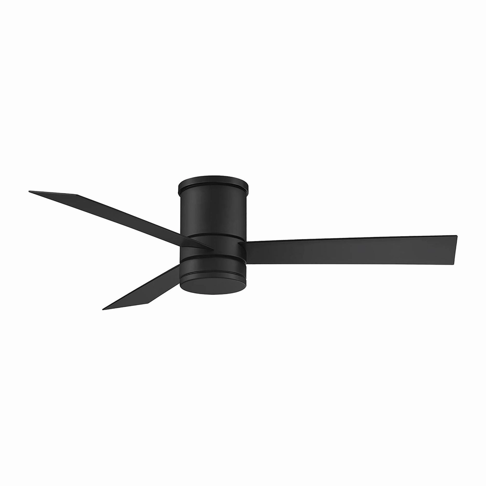 Axis Indoor/Outdoor 3-Blade 52" Smart Flush Mount Ceiling Fan with LED Light Kit and Remote Control