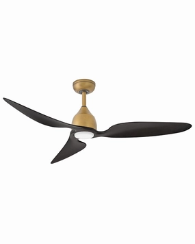 Azura 52" Smart Fan Heritage Brass outdoor exterior fans for patio cooling