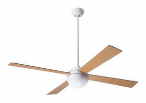 Ball 52" Ceiling Fan quiet medium fans for living room use