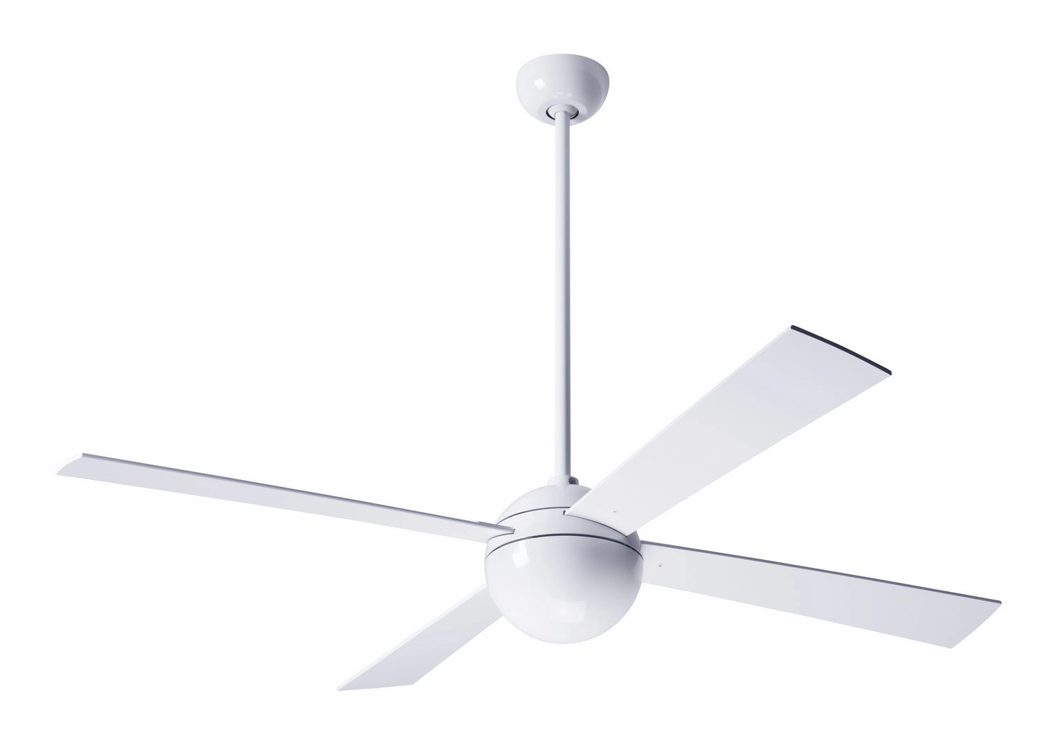 Ball 52" Ceiling Fan quiet medium fans for living room use