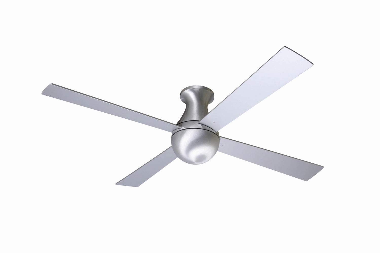 Ball Flush 42" Ceiling Fan quiet and compact hugger fans