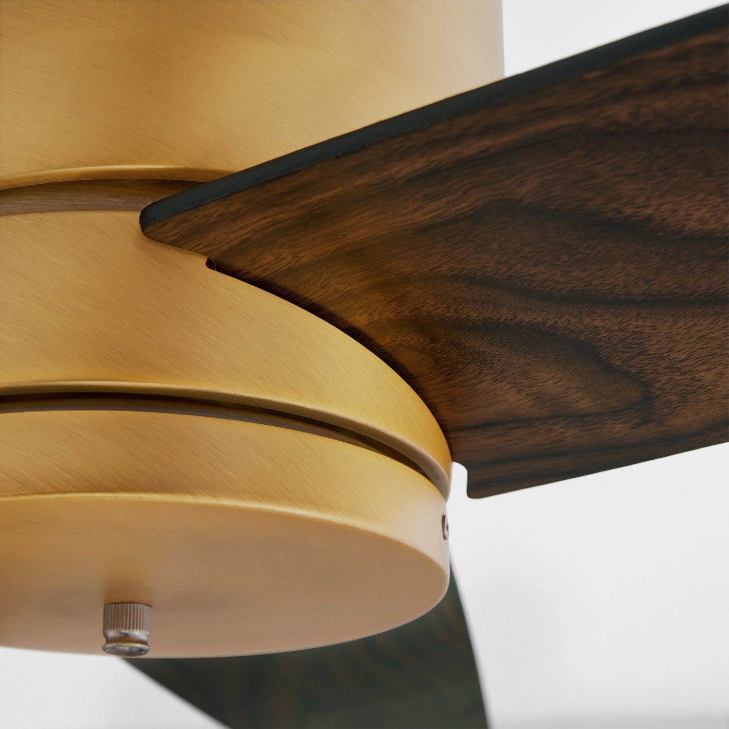 Banzai 52"Ceiling Fan Brushed Brass