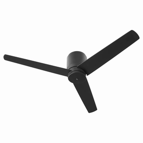 Banzai 52"Ceiling Fan Matte Black ifan smart fans for connected homes