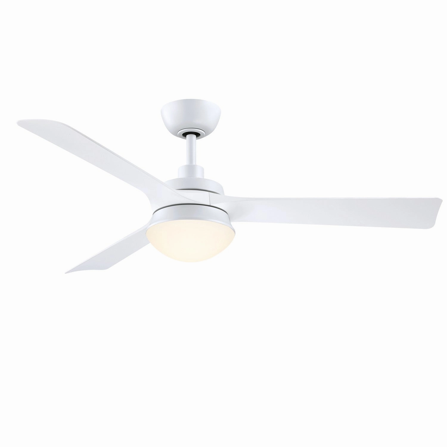 Barlow 52"Ceiling Fan Matte White portable medium fans with handle design