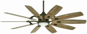 Barn 65" Ceiling Fan Barnwood compact electric fans for small spaces