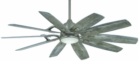 Barn 65" Ceiling Fan Savannah Gray medium electric fans for multi-room use