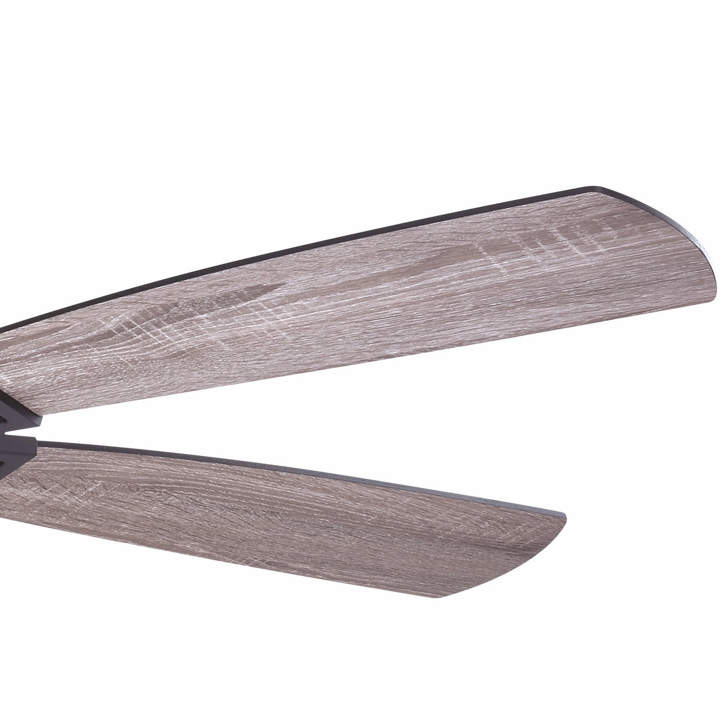 Barnes 54"Ceiling Fan Matte Black and Rustic Oak