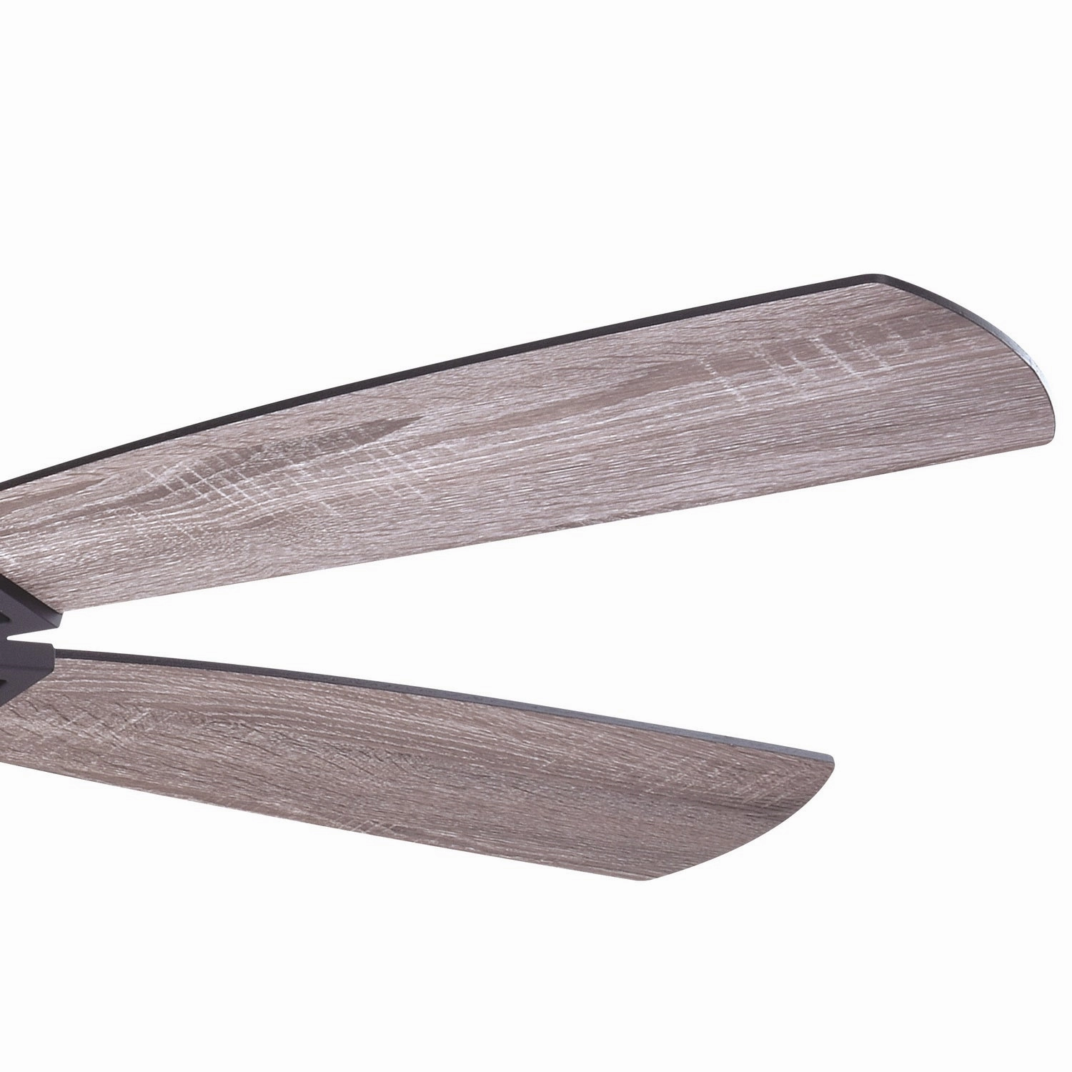 Barnes 54"Ceiling Fan Matte Black and Rustic Oak