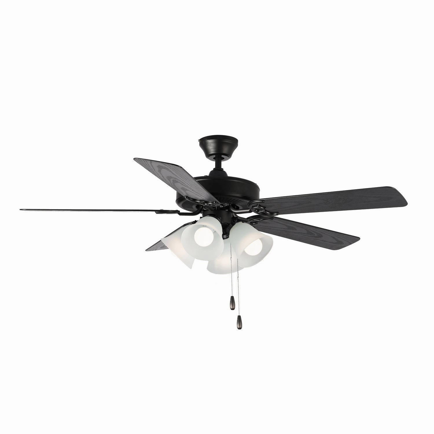 Basic-Max 52"Ceiling Fan Black / Walnut / Pecan oscillating medium fans with strong airflow
