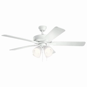 Basics Pro Premier 52" Ceiling Fan efficient ceiling fans for home cooling