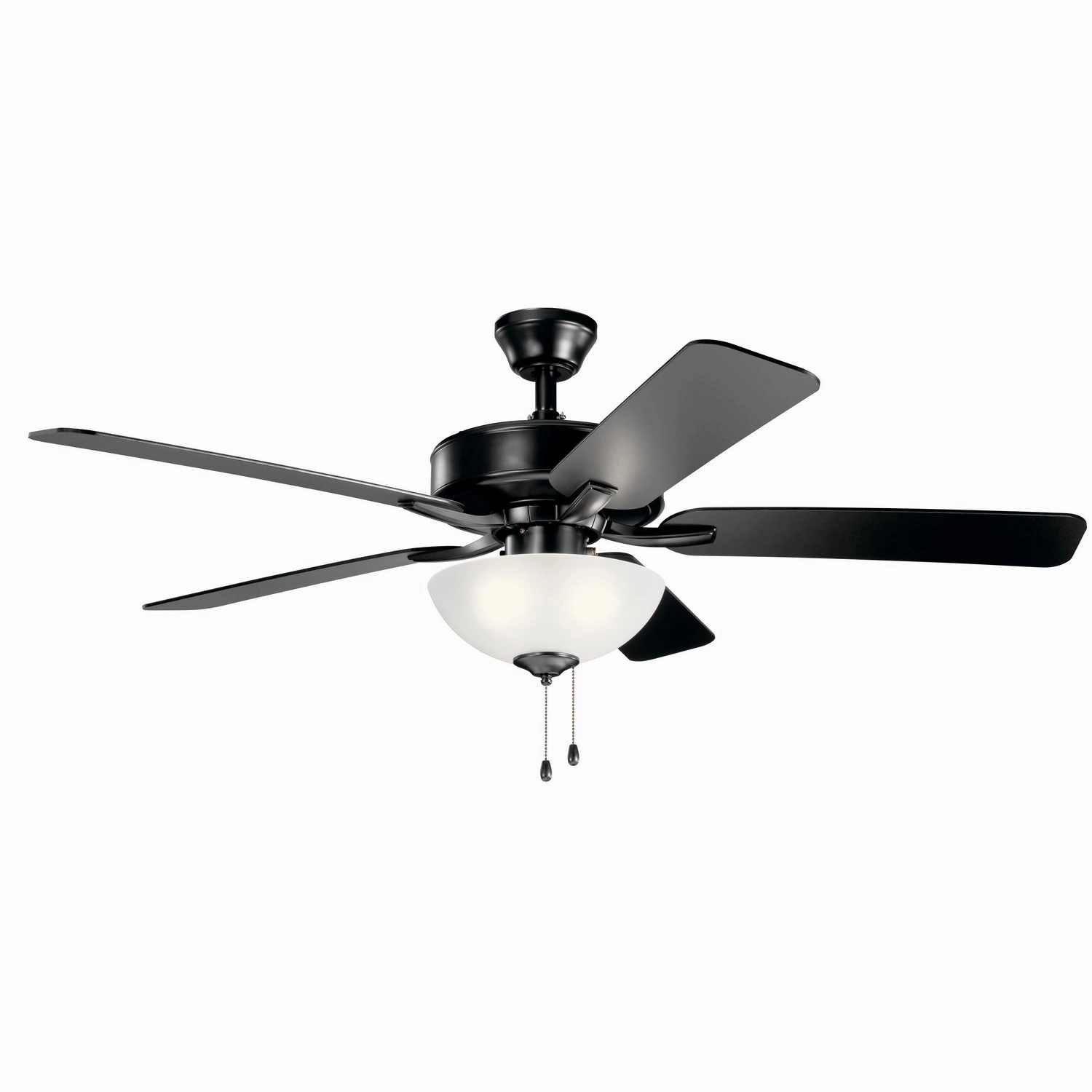 Basics Pro Select 52"Ceiling Fan Satin Black cool breeze fans for quiet operation
