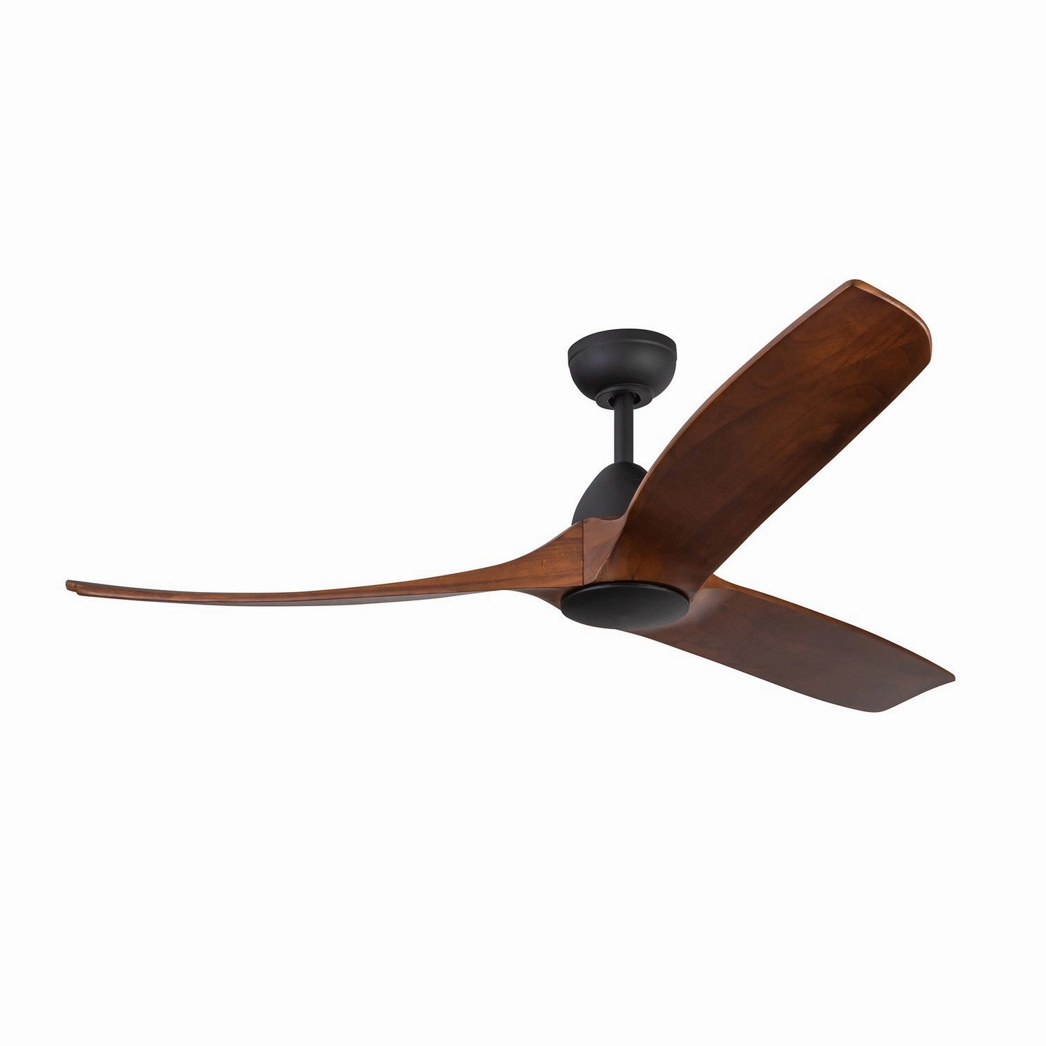 Baylor 60"Ceiling Fan Matte Black/Dark Walnut