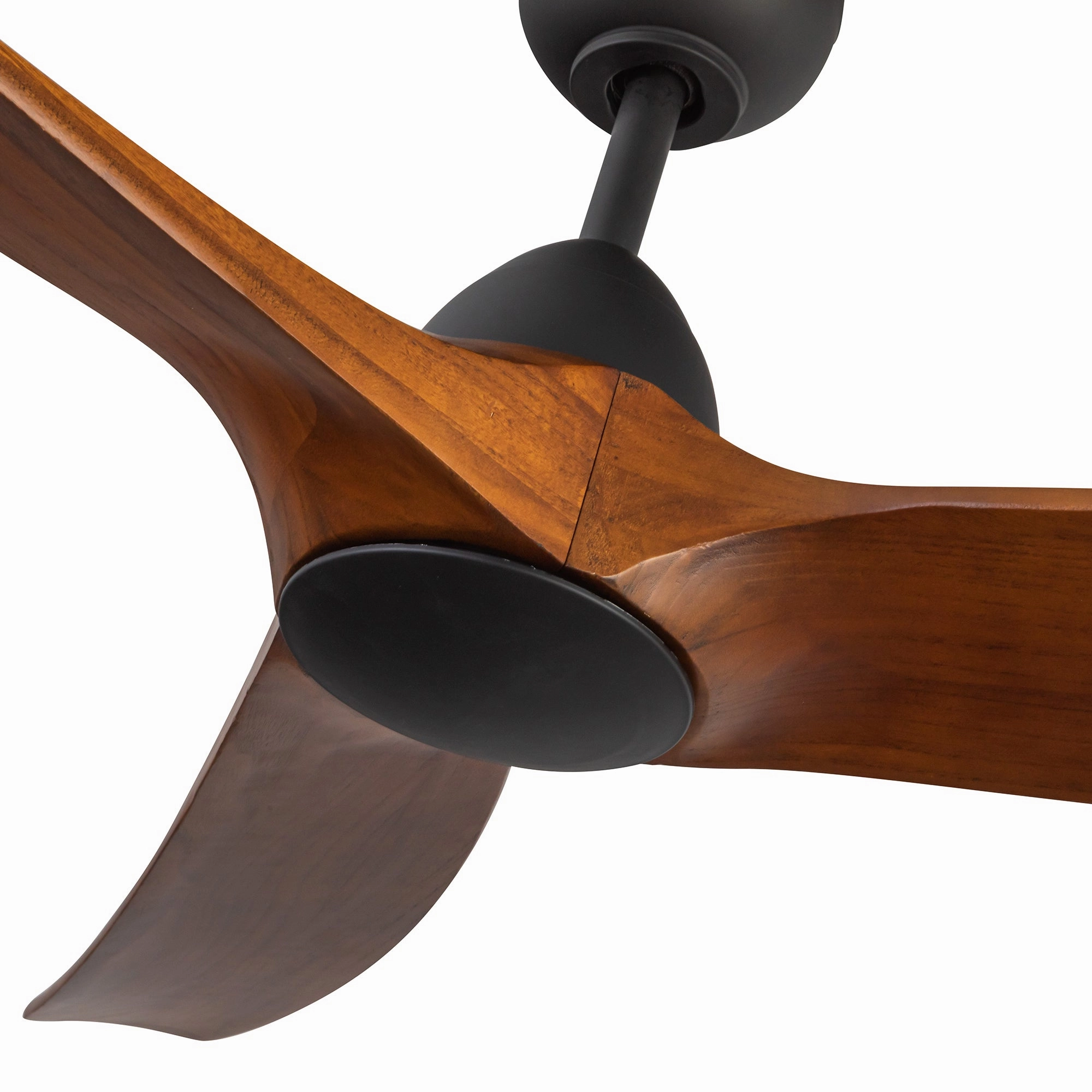 Baylor 60"Ceiling Fan Matte Black/Dark Walnut