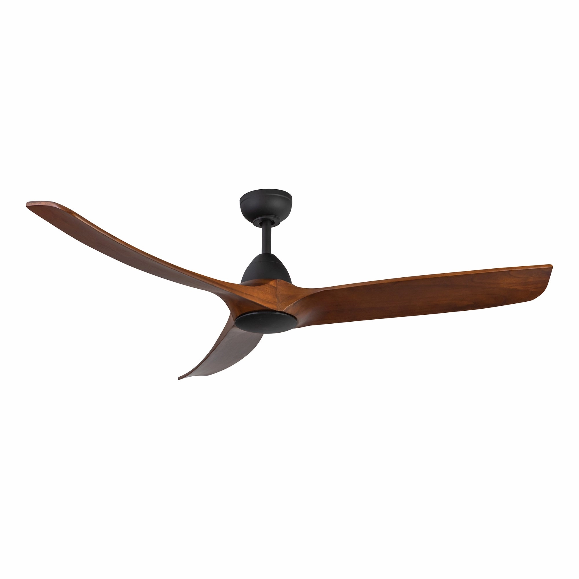 Baylor 60"Ceiling Fan Matte Black/Dark Walnut