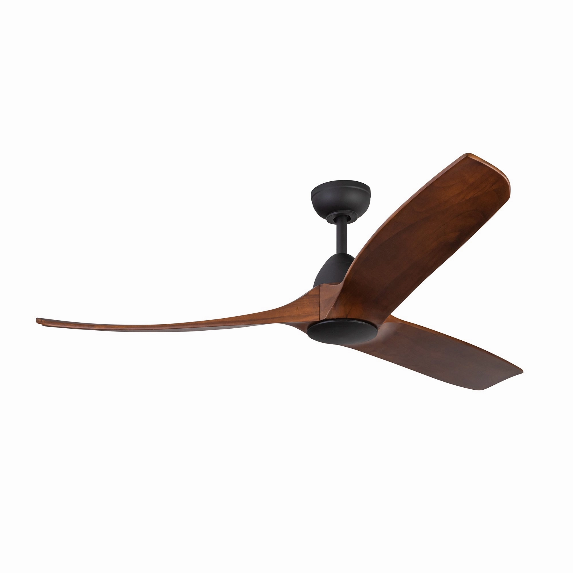 Baylor 60"Ceiling Fan Matte Black/Dark Walnut