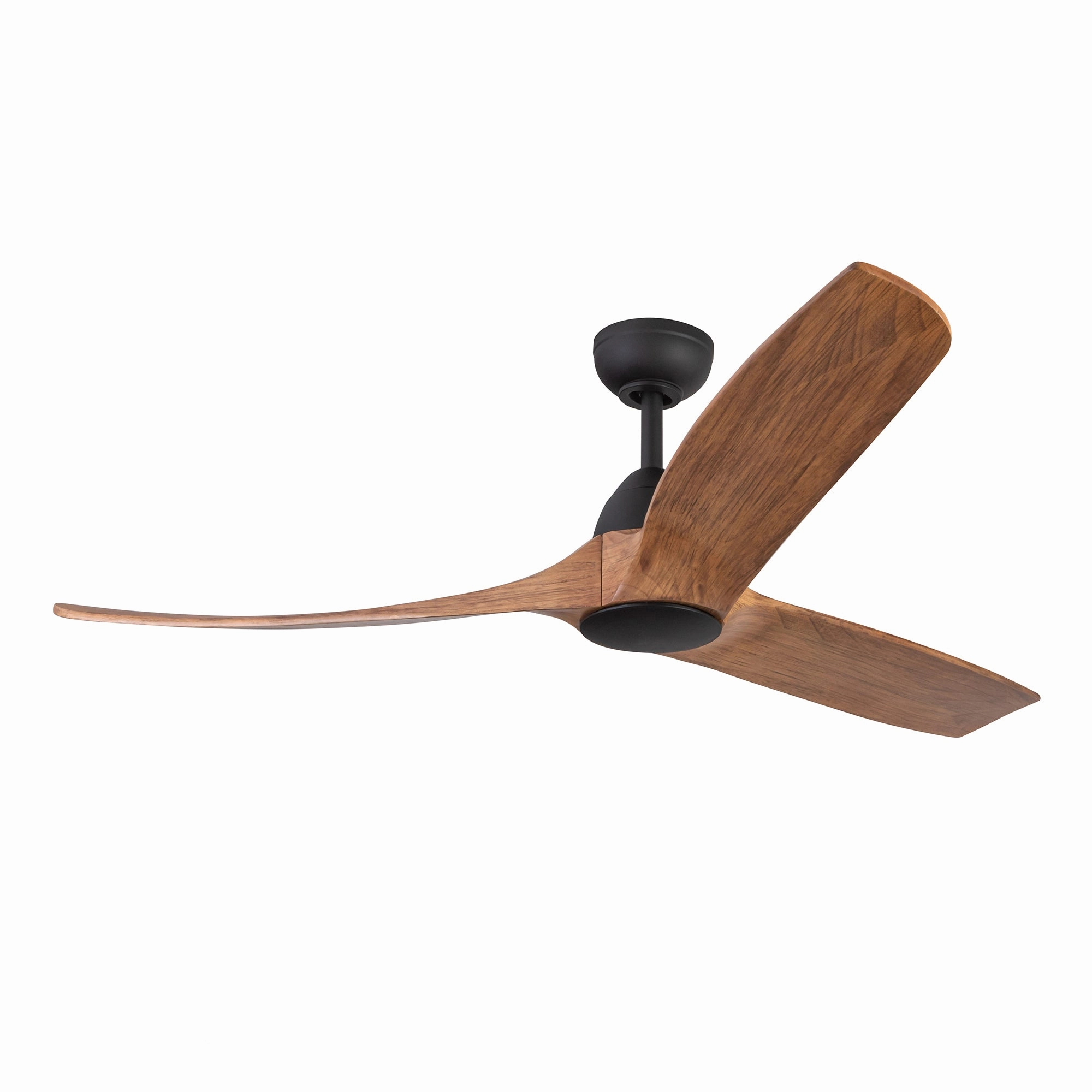 Baylor 60"Ceiling Fan Matte Black/Natural Wood