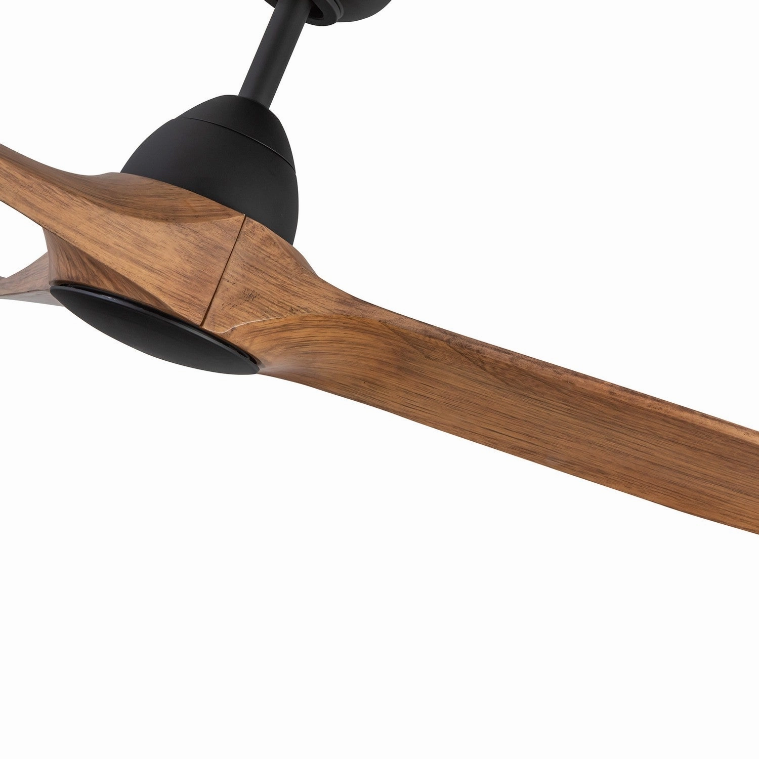 Baylor 60"Ceiling Fan Matte Black/Natural Wood