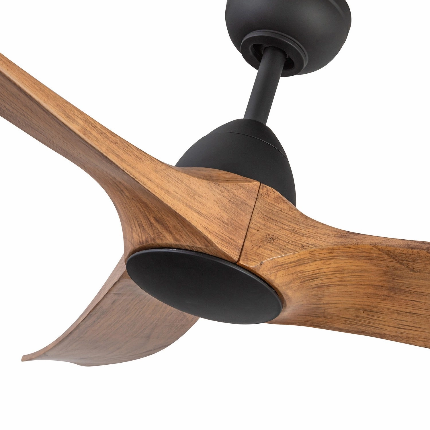Baylor 60"Ceiling Fan Matte Black/Natural Wood