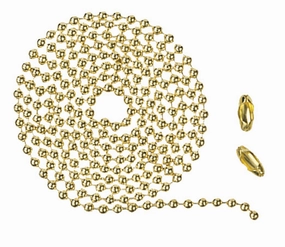 Beaded Chain 36" Beaded Chain Bright Brass affordable cooling fans for summer