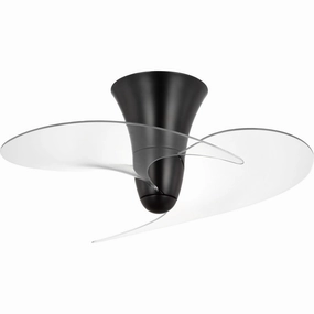 Beal 36"Ceiling Fan Matte Black adjustable fans for targeted cooling