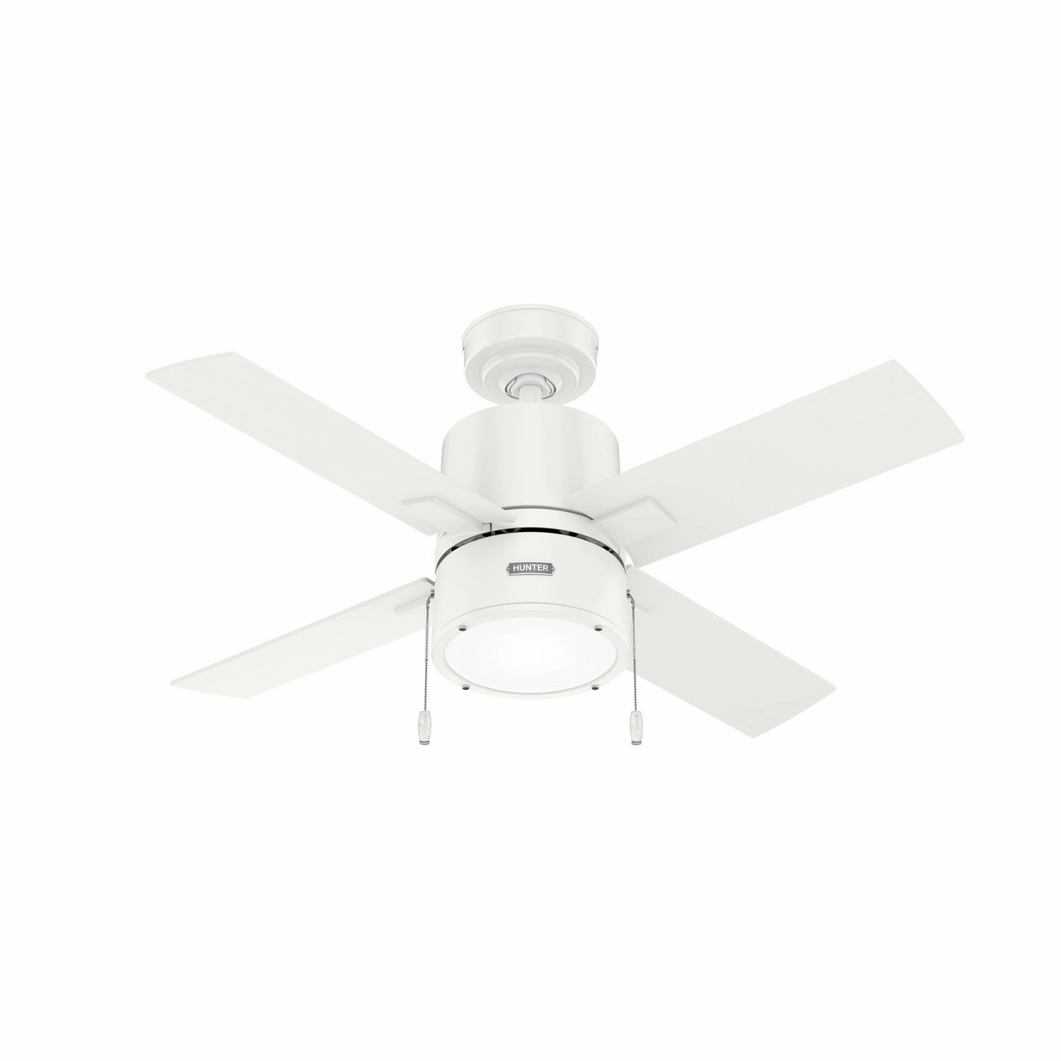 Beck 42"Ceiling Fan Fresh White multi-speed fans with easy controls