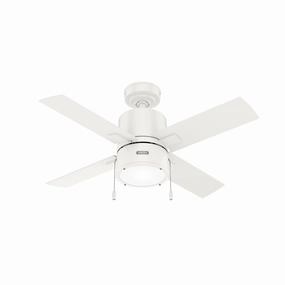 Beck 42"Ceiling Fan Fresh White small electric fans for personal cooling