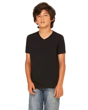 Bella   Canvas 3005Y Youth Jersey Short-Sleeve V-Neck T-Shirt