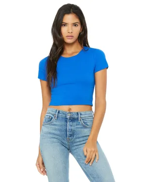 Bella   Canvas 6681 Ladies' Poly-Cotton Crop T-Shirt