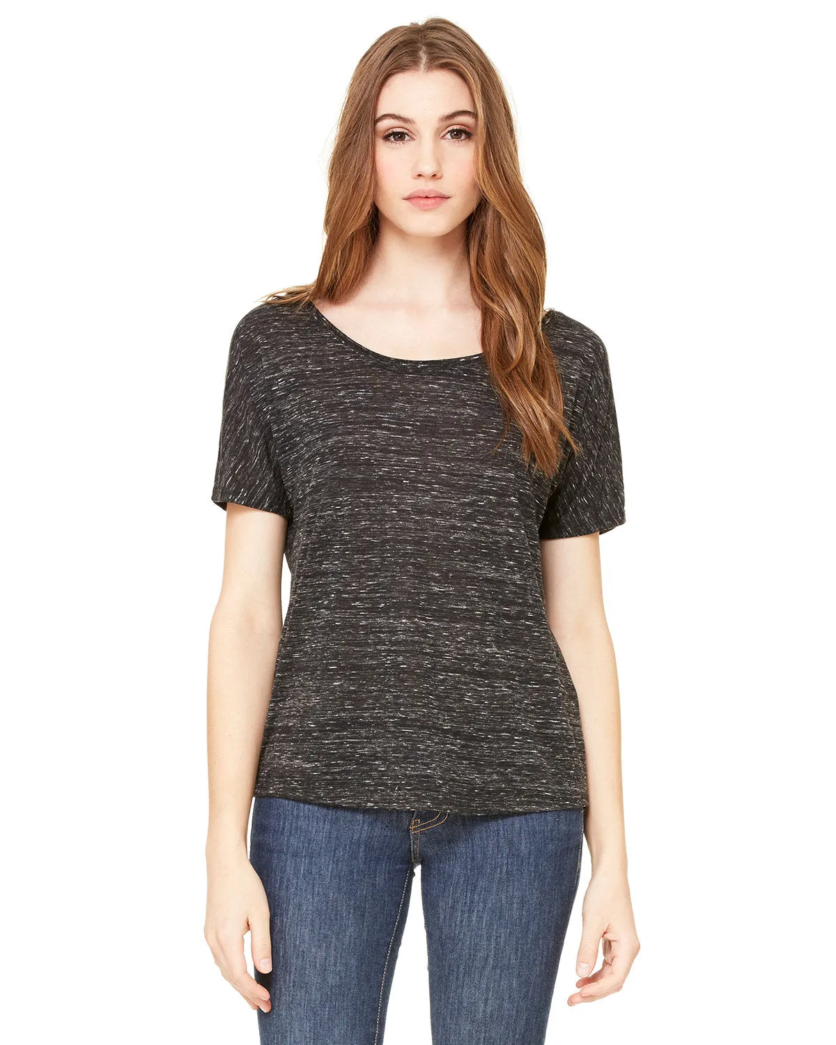 Bella   Canvas 8816 Ladies' Slouchy Scoop-Neck T-Shirt