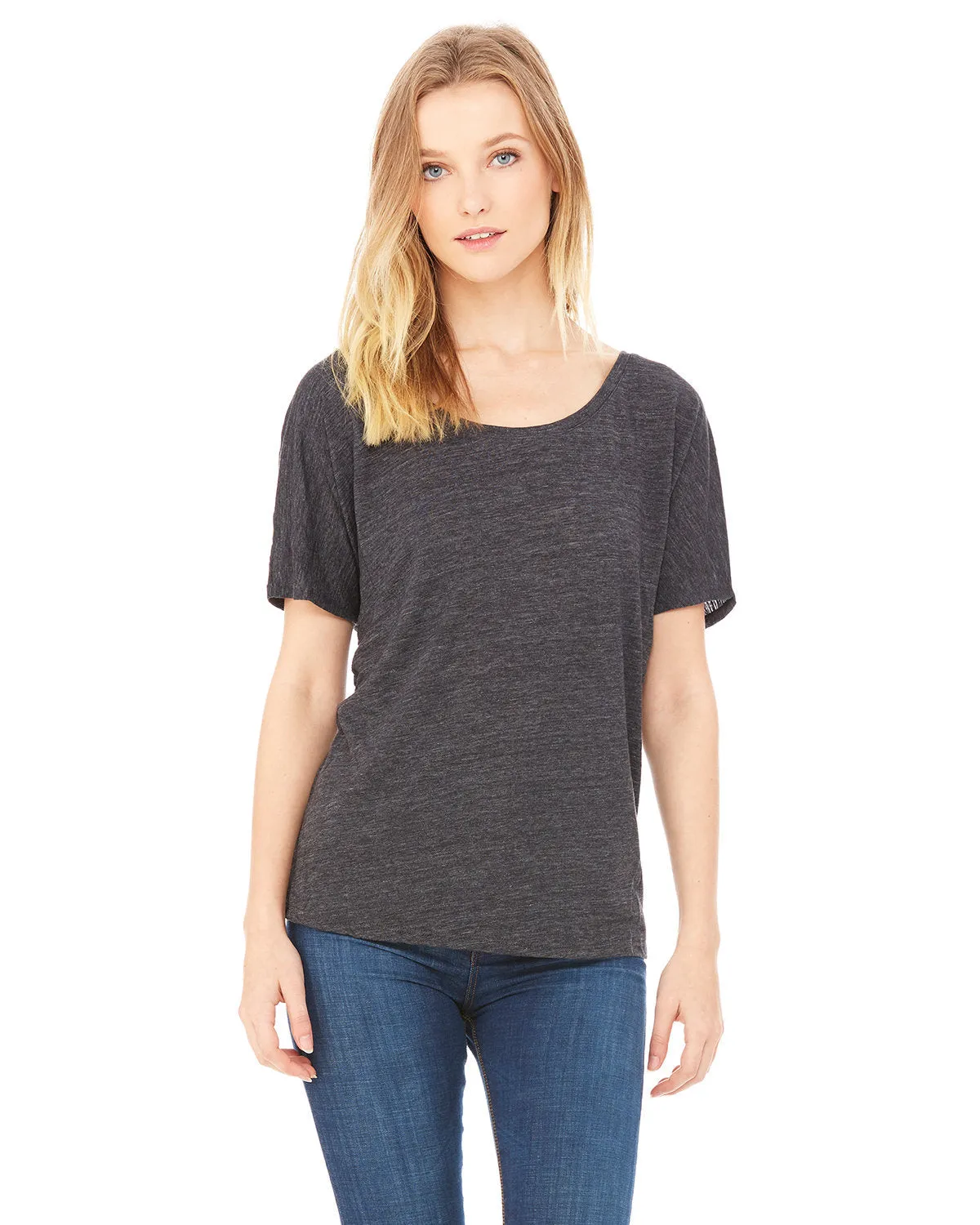 Bella   Canvas 8816 Ladies' Slouchy Scoop-Neck T-Shirt