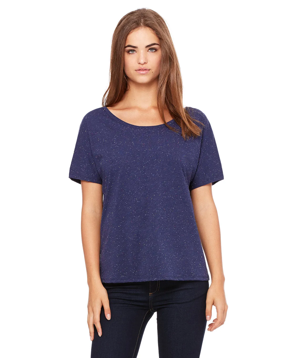 Bella   Canvas 8816 Ladies' Slouchy Scoop-Neck T-Shirt