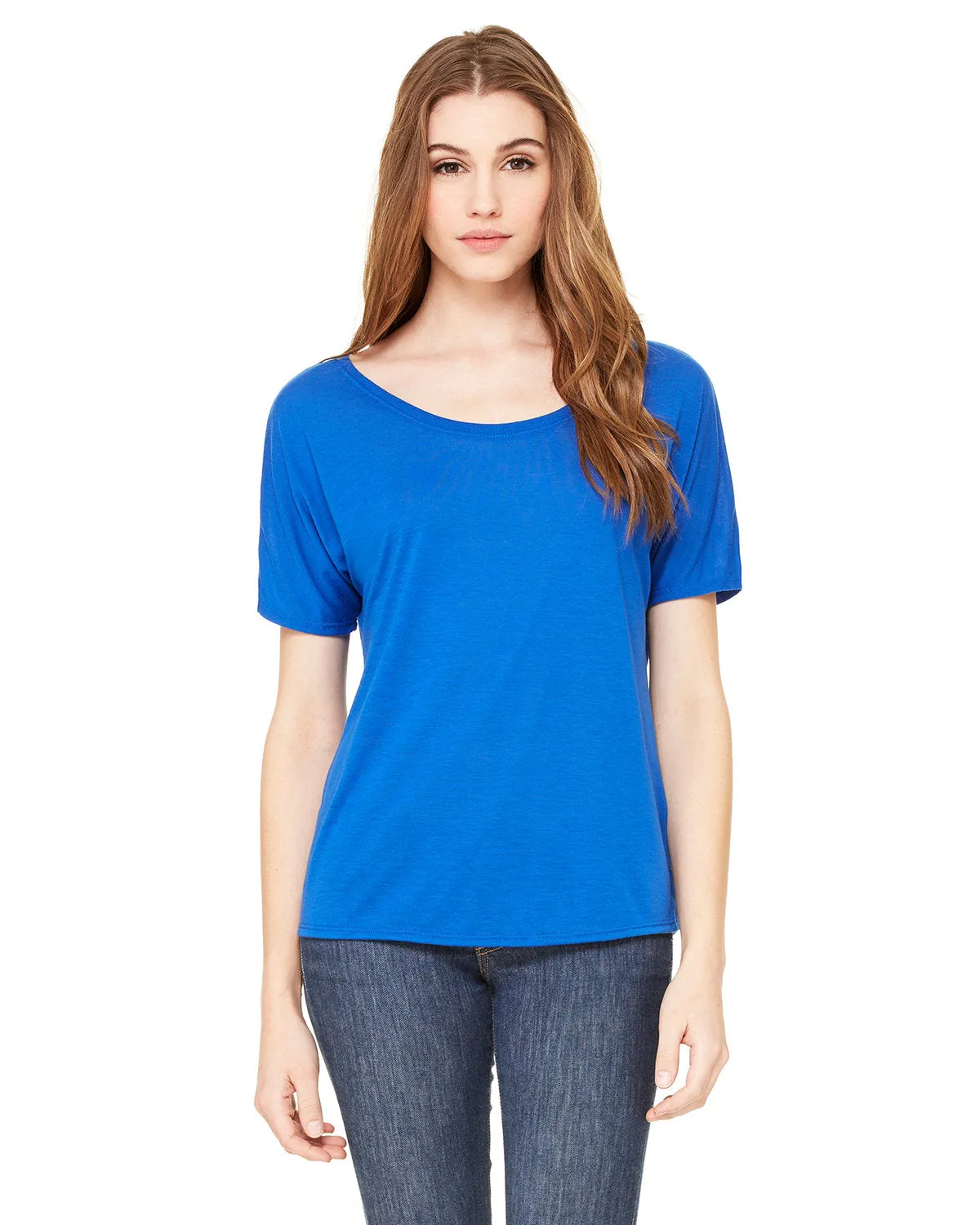 Bella   Canvas 8816 Ladies' Slouchy Scoop-Neck T-Shirt