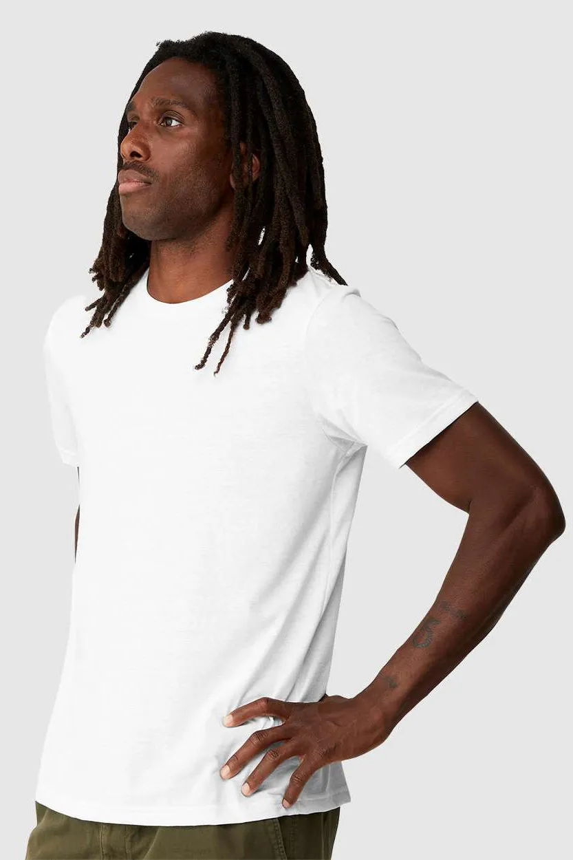 Bella   Canvas Mens EcoMax Short Sleeve Crewneck T-Shirt - White