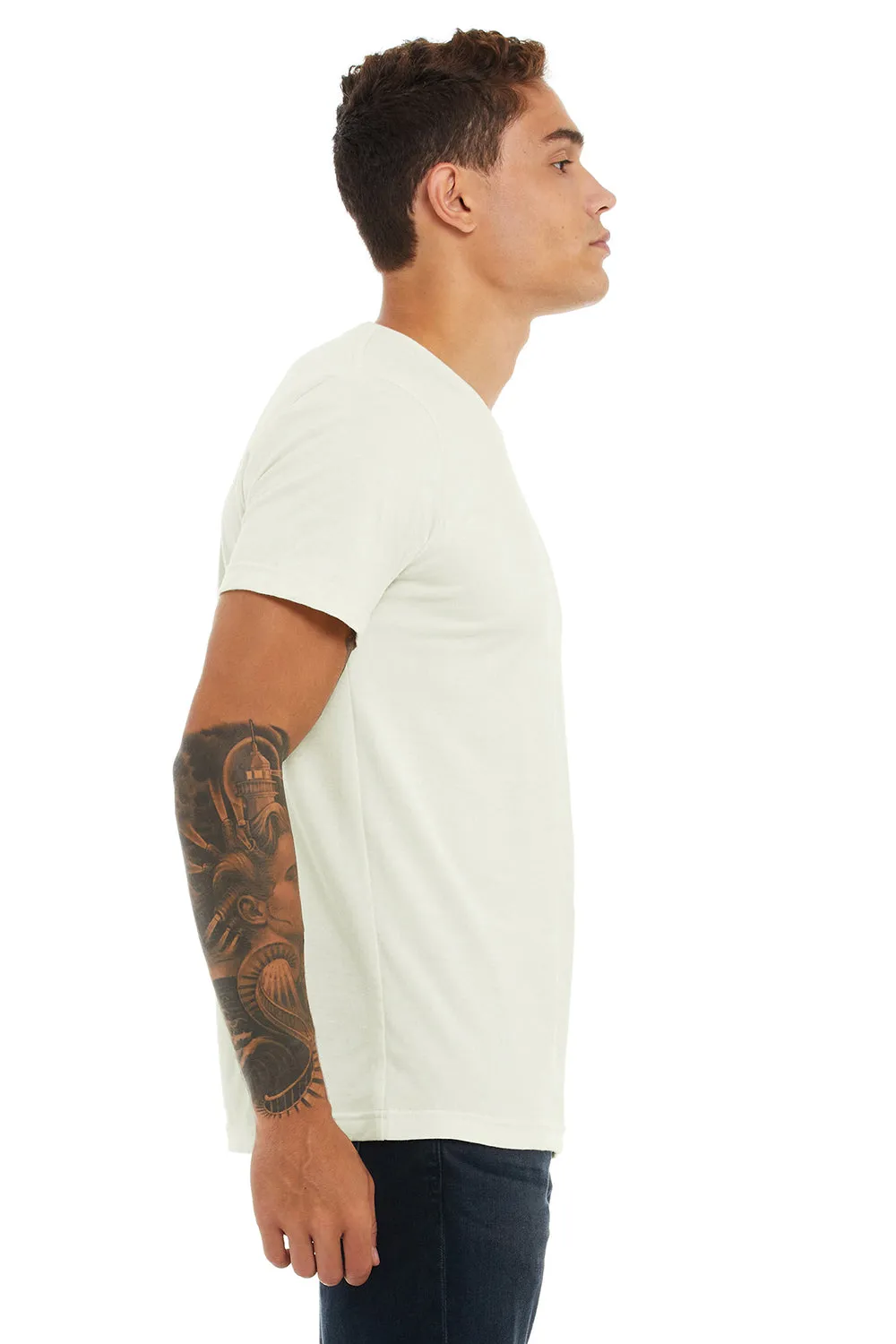 Bella   Canvas Mens Jersey Short Sleeve Crewneck T-Shirt - Citron