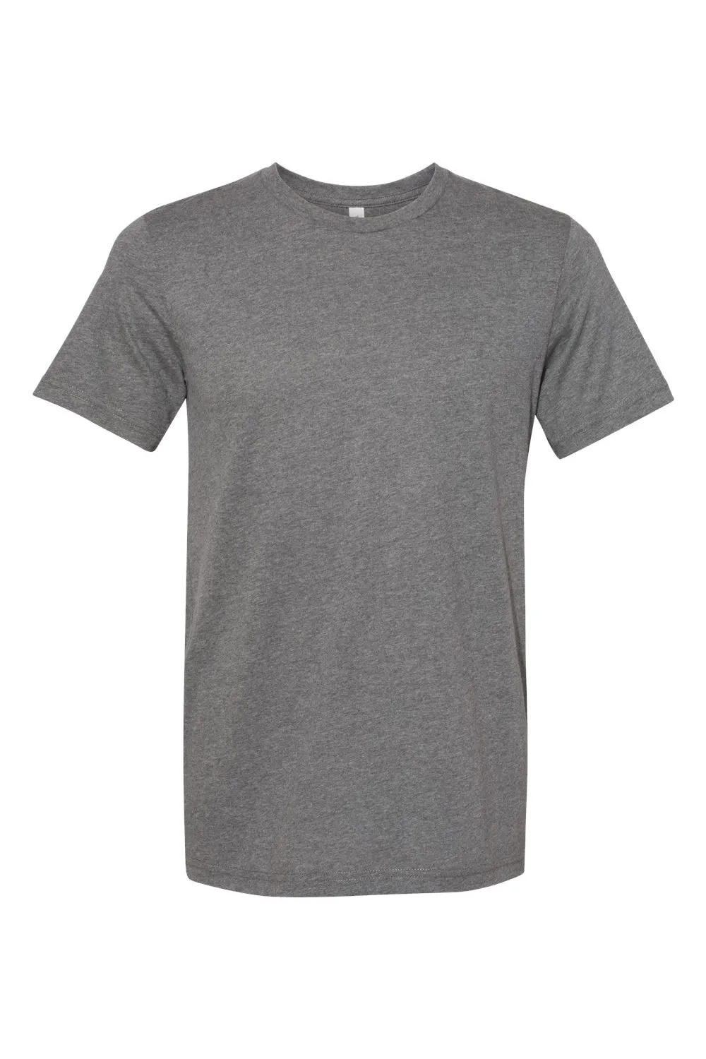Bella   Canvas Mens Jersey Short Sleeve Crewneck T-Shirt - Heather Deep Grey