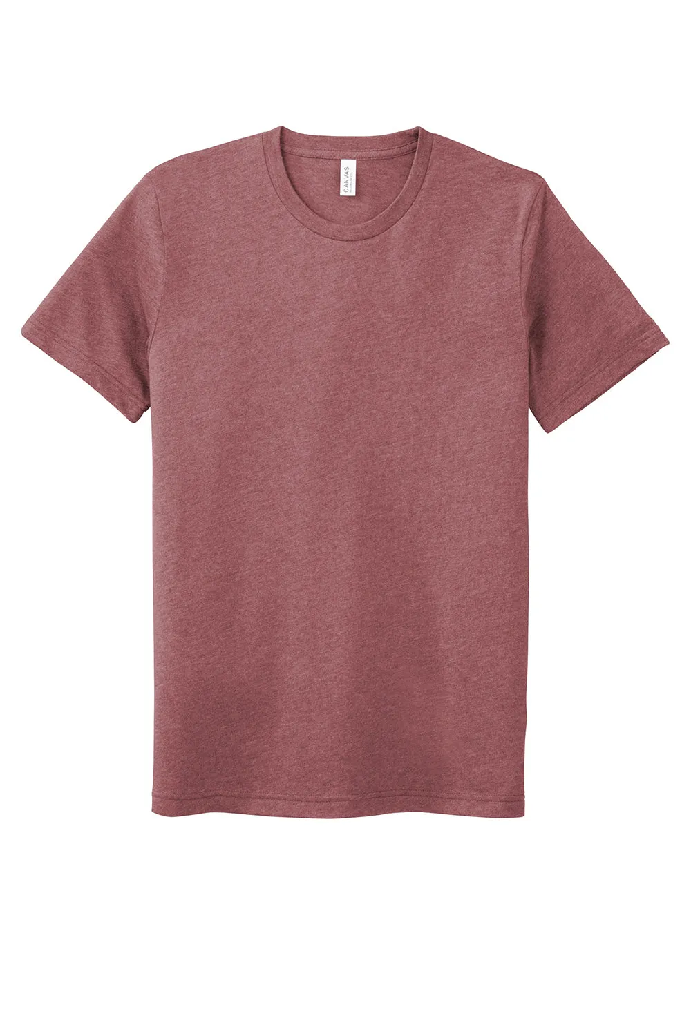 Bella   Canvas Mens Jersey Short Sleeve Crewneck T-Shirt - Heather Mauve - Closeout