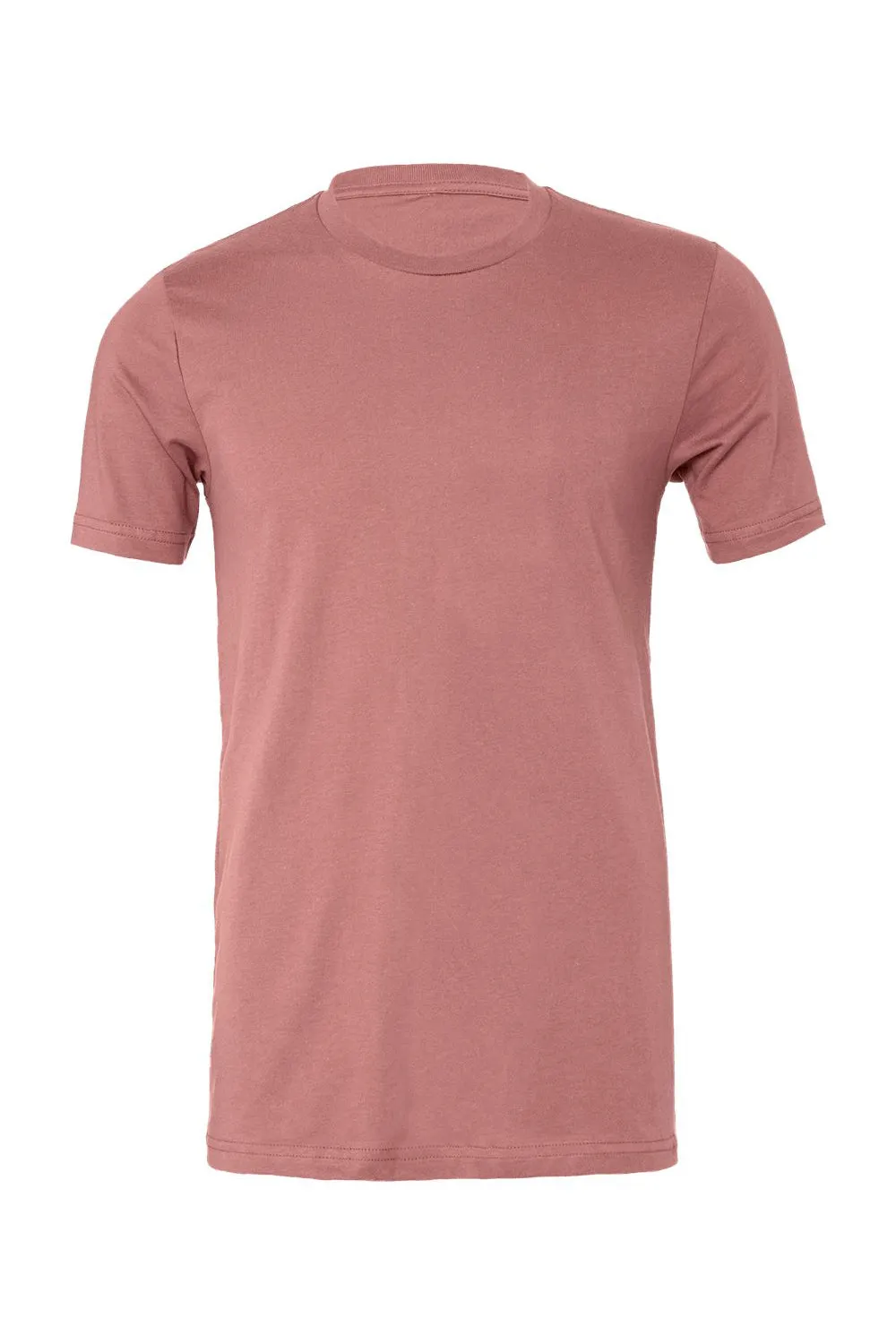 Bella   Canvas Mens Jersey Short Sleeve Crewneck T-Shirt - Mauve