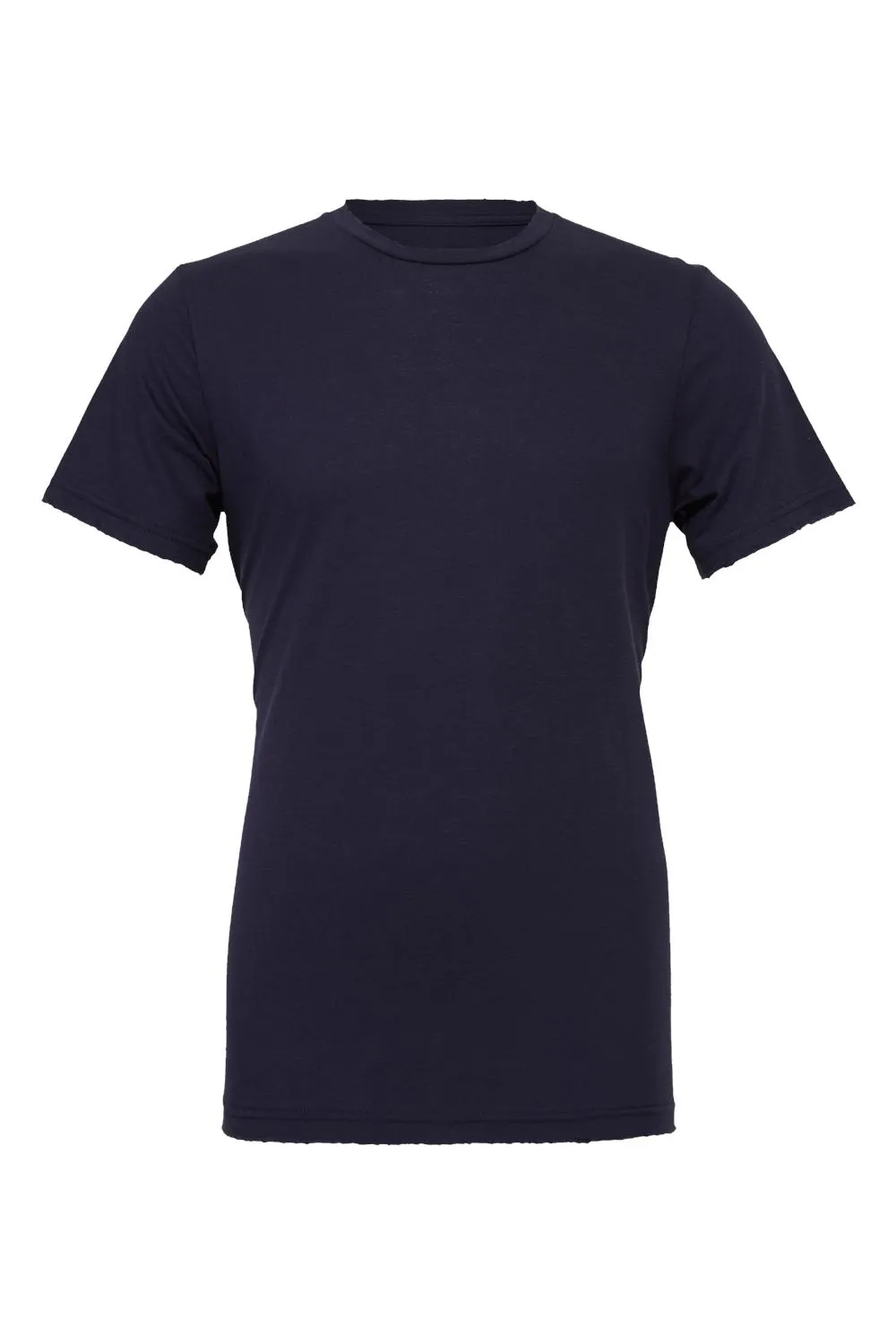 Bella   Canvas Mens Jersey Short Sleeve Crewneck T-Shirt - Navy Blue